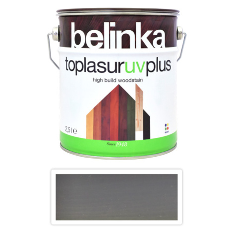 BELINKA Toplasur UV Plus - silnovrstvá lazura 2.5 l Kamenná šedá 29