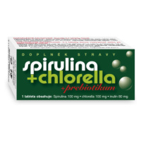 NATURVITA Spirulina+Chlorella+Prebiotikum tbl.90