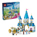 LEGO® ǀ Disney 43275 Popelčin zámek a kočár s koňmi