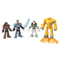 Fisher price imaginext jr. zap patrol multipack + buzz rakeťák, mattel hgt27