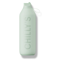 Termoláhev Chilly's Bottles - jemná zelená 1000ml, edice Series 2 Flip