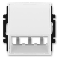 ABB Element,Time kryt LED osvětlení nebo datové zásuvky bílá/bílá 5014E-A00400 03 pro Panduit Mi