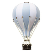 Super balloon Dekorační horkovzdušný balón – modrá - M-33cm x 20cm
