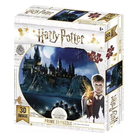 Puzzle 3D Harry Potter Hogwarts 500 dílků PRIME 3D