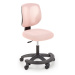 Dětská otočná židle s podnoží NANI - růžová