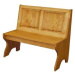 Unis Dřevěná lavice plná malá 00528