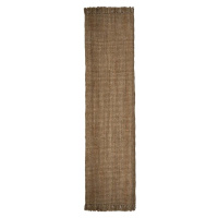 Ručně tkaný jutový běhoun v přírodní barvě 60x150 cm Jute Boucle – Flair Rugs