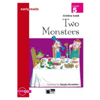 Black Cat TWO MONSTERS + CD ( Early Readers Level 5) BLACK CAT - CIDEB