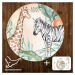 Podložky pro děti - Zebra a žirafa SAFARI