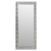 KARE Design Nástěnné zrcadlo Crystals - stříbrné, 80x180cm