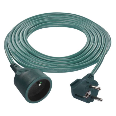 Prodlužovací kabel 5 m / 1 zásuvka / zelený / PVC / 1 mm2 EMOS