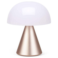 Bílo-světle růžová LED stolní lampa (výška 11 cm) Mina M – Lexon