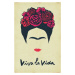 Plakát, Obraz - Frida Kahlo - Viva La Vida, (61 x 91.5 cm)