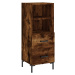 vidaXL Skříň highboard kouřový dub 34,5 x 34 x 180 cm kompozitní dřevo