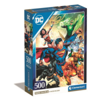 Clementoni - Puzzle 500 DC Comics Compact box