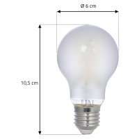 Arcchio LED žárovka, matná, E27, 5W, 3000K, 1060 lm