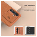 Flipové pouzdro Nillkin Qin Book PRO pro Samsung Galaxy A54 5G, hnědá