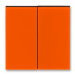 ABB Levit kryt vypínače dělený oranžová/kouřová černá 3559H-A00652 66