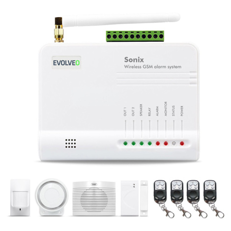 EVOLVEO Sonix - Android/iPhone GSM alarm ALM301