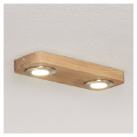 Spot-Light LED stropní svítidlo Sunniva dřevěný design