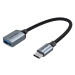 Redukce Vention USB 3.0 Male to USB Female OTG Cable 0.15m CCXHB (gray)