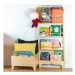 Wamm Cosy Room Montessori organizér na knihy do dětského pokoje Zvolte barvu: Světle hnědá