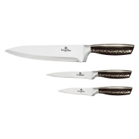 BERLINGERHAUS Sada nožů nerez 3 ks Carbon PRO Line BlackSmith BH-2465
