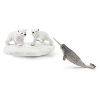 Schleich 42531 Lední medvědi a klouzačka