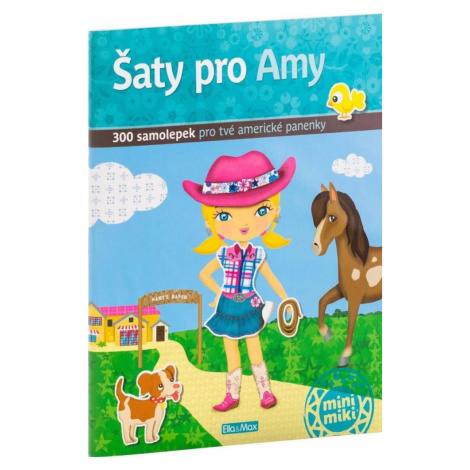 Šaty pro AMY - kniha samolepek