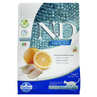 N&D OCEAN CAT GF Adult Herring & Orange 300g