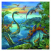 Ravensburger Fascinace – dinosauři 3x49 dílků