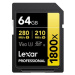 Lexar SDXC Pro 1800x 64GB