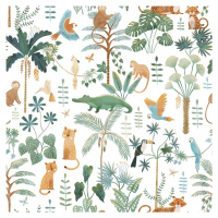 Dětská tapeta z netkané textilie 10 m x 50 cm Wild Escapade – Lilipinso