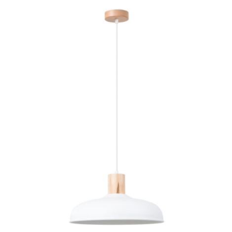 Závěsné svítidlo SOLLUX INDY bílé E27 1x15W bez žárovky SL.1323 SOLLUX LIGHTING