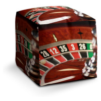 Sablio Taburet Cube Ruleta: 40x40x40 cm