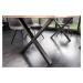 LuxD Designový jídelní stůl Massive X 180 cm akácie