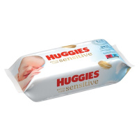 HUGGIES® Ubrousky vlhčené Extra Care Single 56 ks