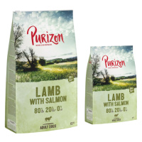 Purizon Single Meat / Bez obilovin - 12 + 2 kg zdarma - 80:20:0 jehněčí s lososem - bez obilovin