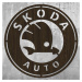 Dřevěný obraz - Znak loga Škoda