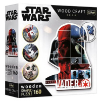 Trefl Wood Craft Origin puzzle Star Wars: Darth Vader 160 dílků