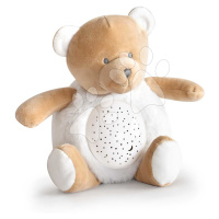 Plyšový medvídek se světlem a zvukem Bear Nightlight Doudou et Compagnie hnědý 20 cm od 0 měsíců