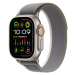 Apple Watch Ultra 2 49 mm Trail loop S/M smart hodinky Titanium/Green-Grey