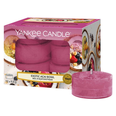 Yankee Candle, Miska exotických chutí, Svíčky čajové, 12 ks