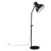 vidaXL Stojací lampa 25 W černá 30 x 30 x 90–150 cm E27