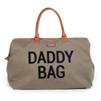 Childhome taška Daddy Bag Big Canvas Khaki 55x30x40 cm