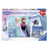 Ledové království 3 x 49d Ravensburger