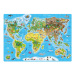 Puzzle - Mapa světa 160 ks