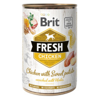 BRIT Fresh Chicken with Sweet Potato konzerva pro psy 400 g