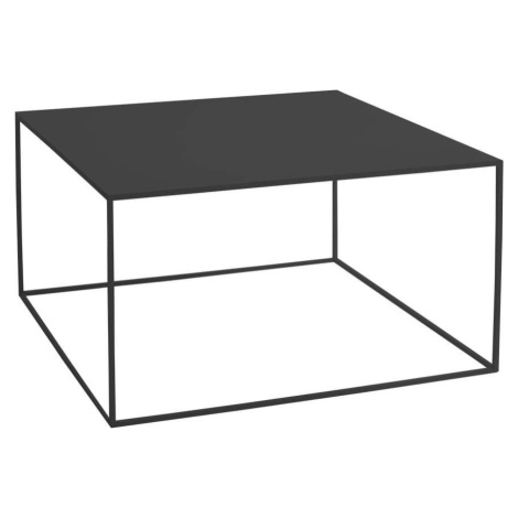 Černý konferenční stolek CustomForm Tensio, 80 x 80 cm