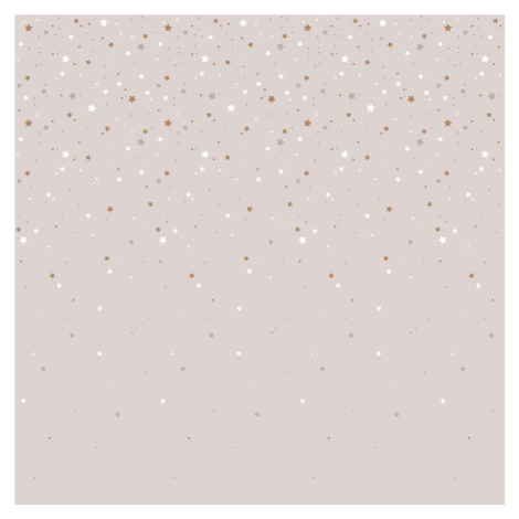 Dekornik Tapeta hvězdy z nebe pudrově růžová 280×50 cm